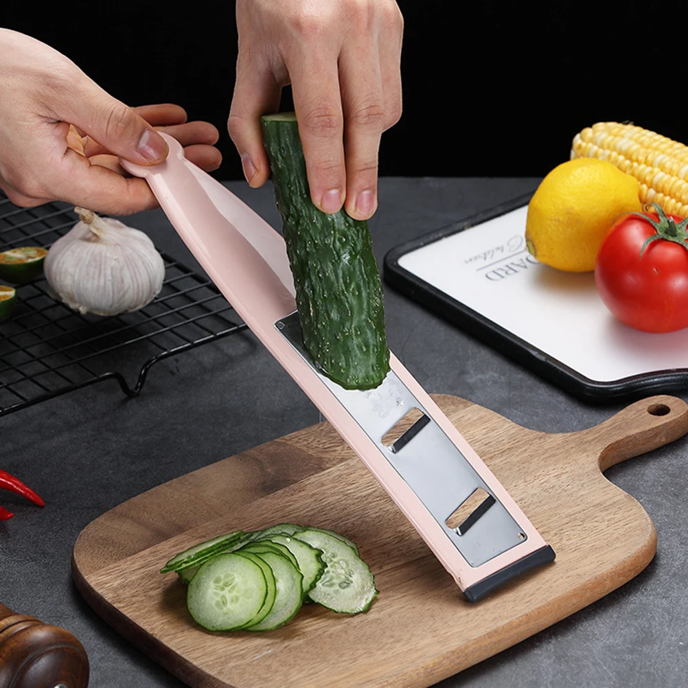 

3 pcs Stainless Steel Grater Set Vegetable Planing Kitchen Tools Garlic Cheese Slicer Hangable High Efficiency Abs Frame Easy
