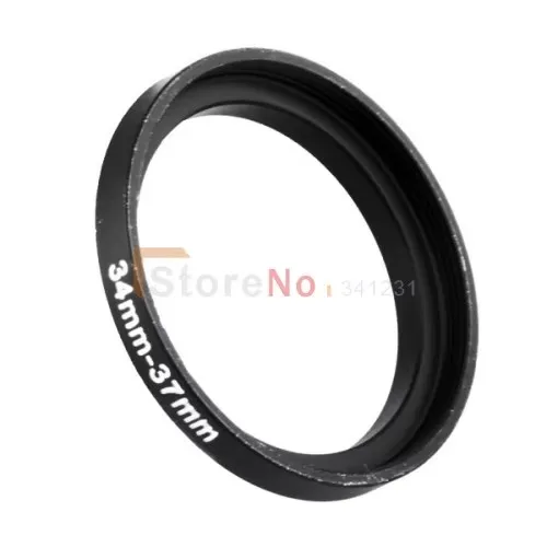Venta al por mayor 10 Uds 34mm a 37mm 34-37 lente paso a paso adaptador de anillo de filtro