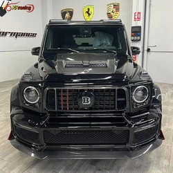 Rocket B900 Style W464 G63 Auto Parts Body Kit Dry Carbon Fiber Hood Spoiler For Benz G-Wagon W464 G63 G500 G550 2019-2023