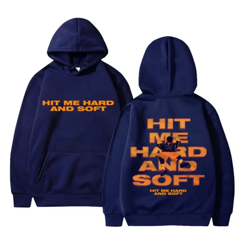 

Hit Me Hard and Soft Tour-Sábera Con Capucha Y Estampado De Doble Cara Para Hombre Y Mujer, Джерси De Moda Hip Hop, Толстовка