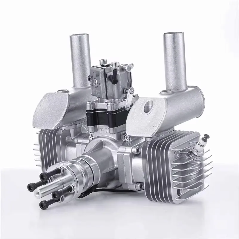 

RCGF Stinger 70cc Two Cylinder Model Two Stroke Piston Valve RC Airplane Wooden Fixed Wing Oil Powered Engine