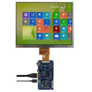 8 بوصة HJ080IA-01E IPS 4: 3 شاشة LCD محمولة عالمية DIY من النوع C مصغرة HDMI سائق لوحة التحكم Raspberry Pi Monitor أفضل 11 لوحة تلفزيون LCD عالمية للمبيعات - رقم 1