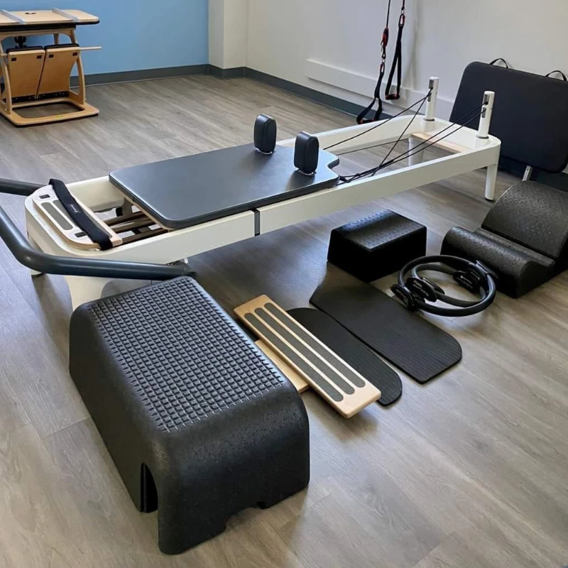 Alumínio Pilates Reformer, equipamento Pilates, equipamento De Estúdio