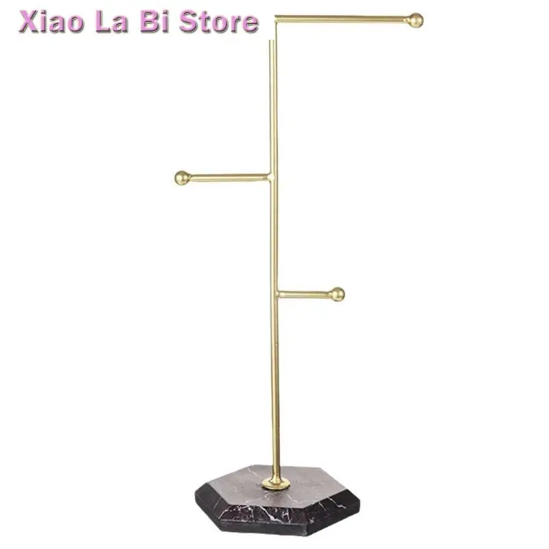 

XXFD Decorative Jewelry Organiser Stand Necklaces Bracelets Watches Presentation Rack