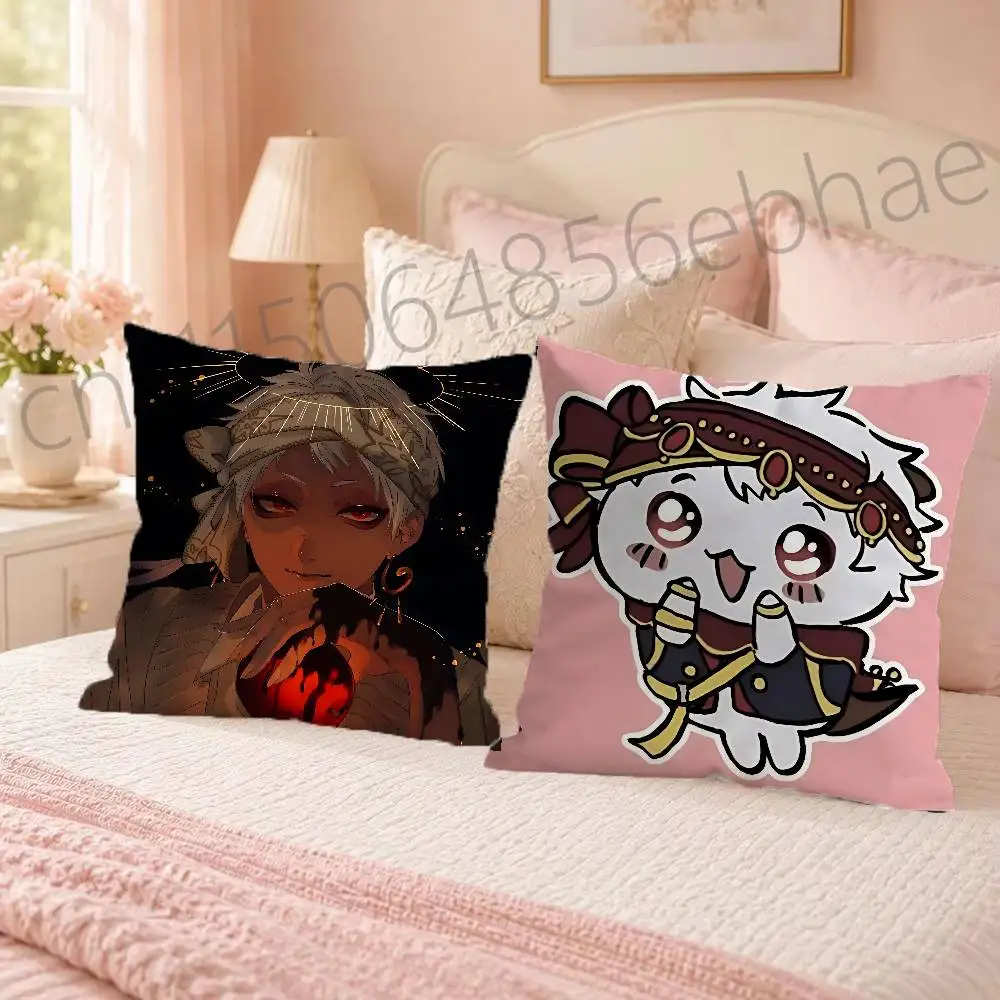 FOR Kalim Twisted Wonderland Pillow Case Comfy Pillow Cover Cute Funny Pillowcases For Sofa Car Home Decor