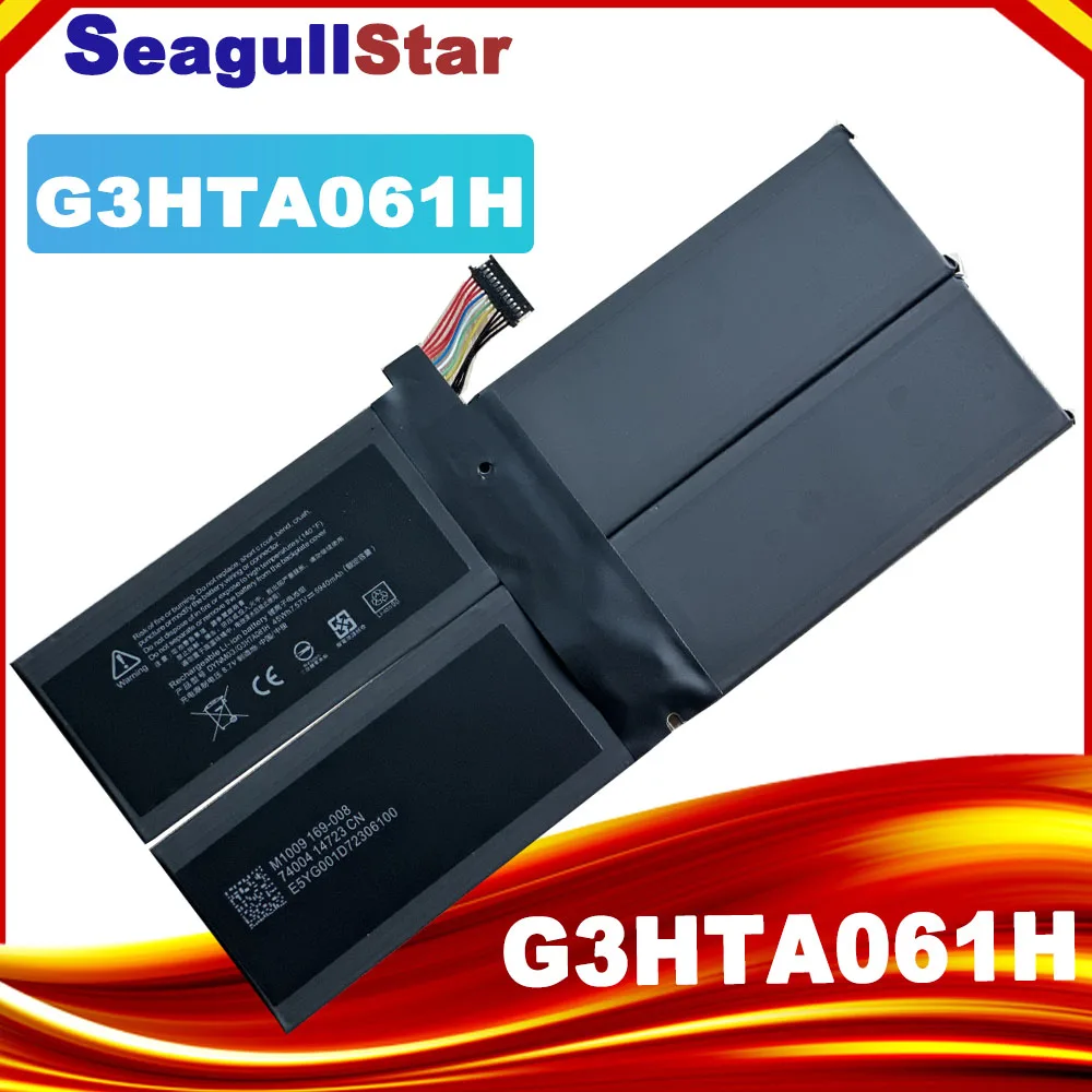 Batería para tableta G3HTA061H para Microsoft Surface Pro 7 1866 DYNM03 7.57V 5702mAh 43.2WH