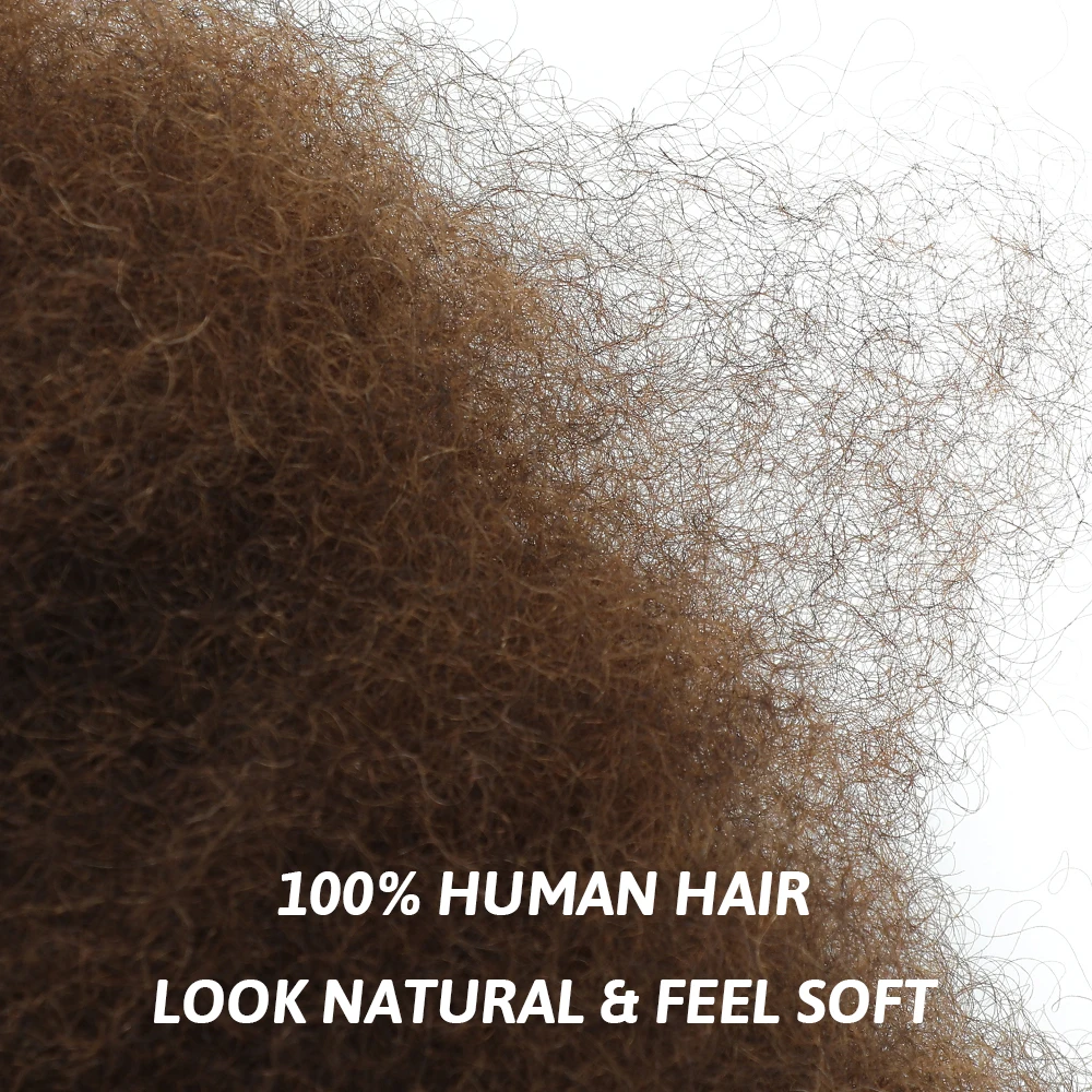 الأفرو غريب السائبة 100% الشعر البشري السائبة ل وصلات شعر Dreadlock 50 جرام/قطع Locs تويست تجديل الشعر الكروشيه للنساء السود