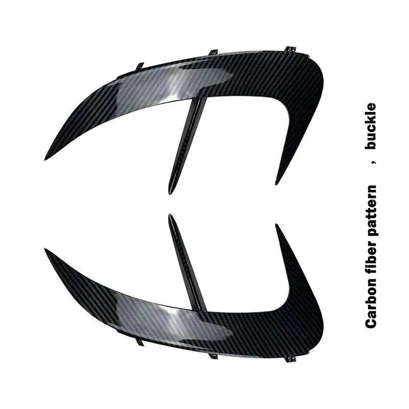 

For Mercedes Benz C Class W206 C300 C200 2022 2023 Year Side Canard Fin Air Vent Trim Rear Bumper Spoiler