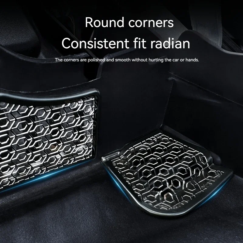 2PCS Car Front Water Drain Cover Engine Front Drain Cover Windshield Anti Blocking Protective Stickers For BMW 5 Series i5 G60