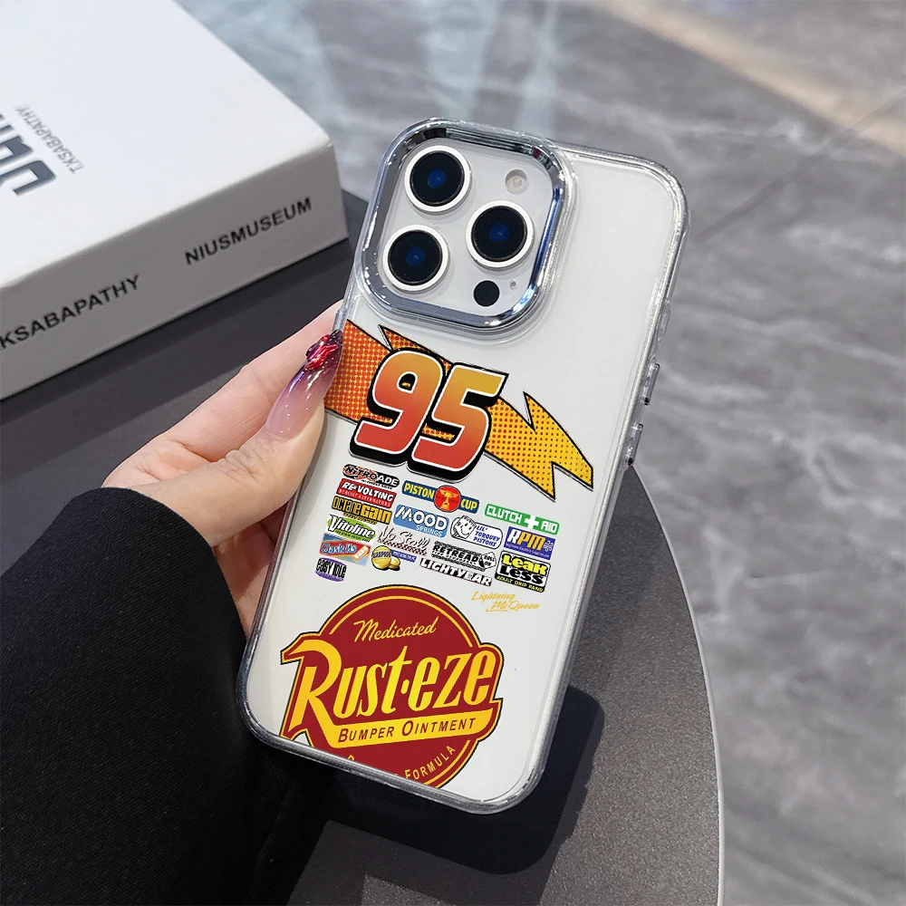 كارتون كول سيارة حمراء M-McQueen تصفيح جراب هاتف شفاف ل انفينيكس الذكية ملاحظة تكنو كامون سبارك الساخن 30 40 50 5 Plus 4G 5G