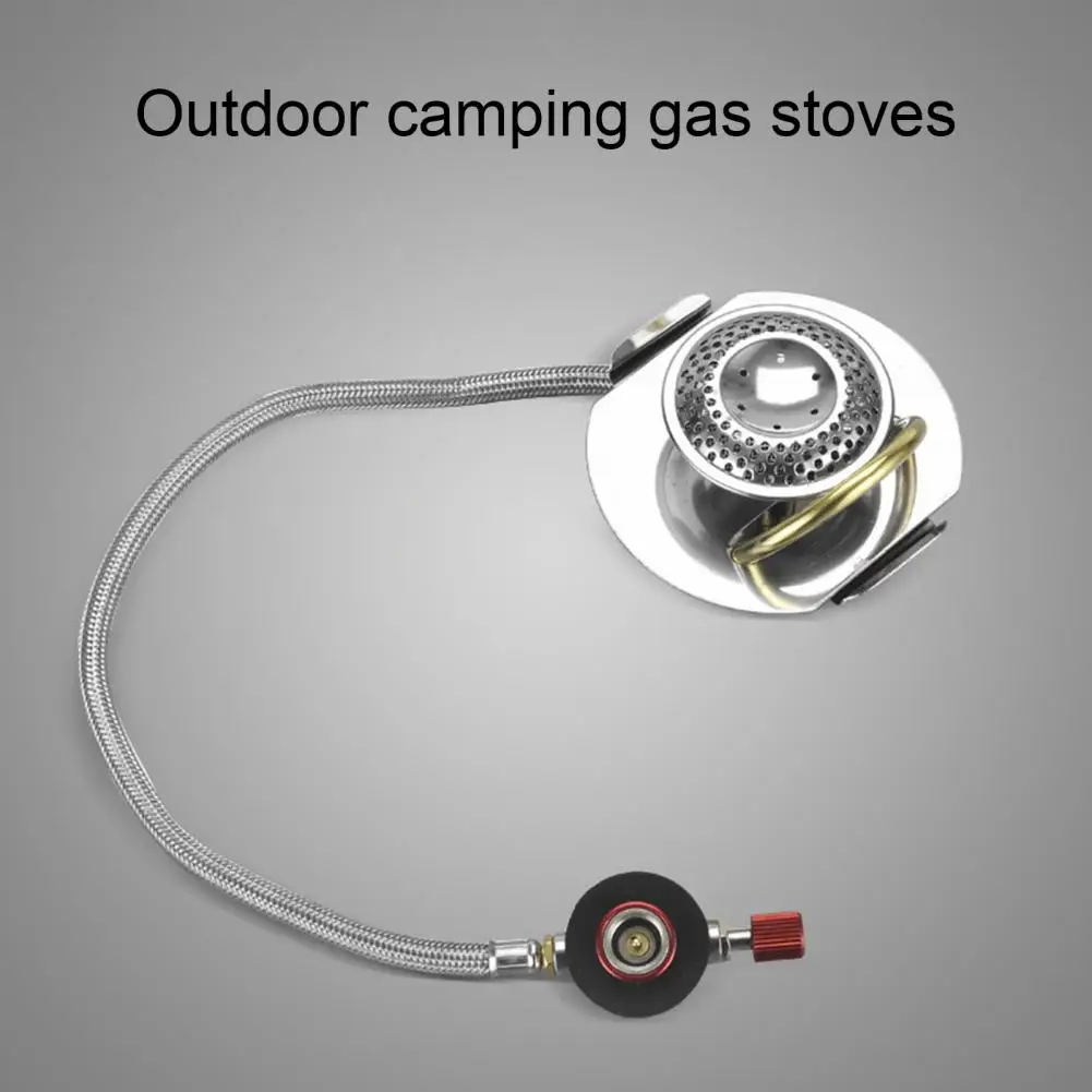 Gas Stove  Durable Strong Load-bearing Rust-proof  Gas Stove Split Burner with Gas Preheating Device for Travel