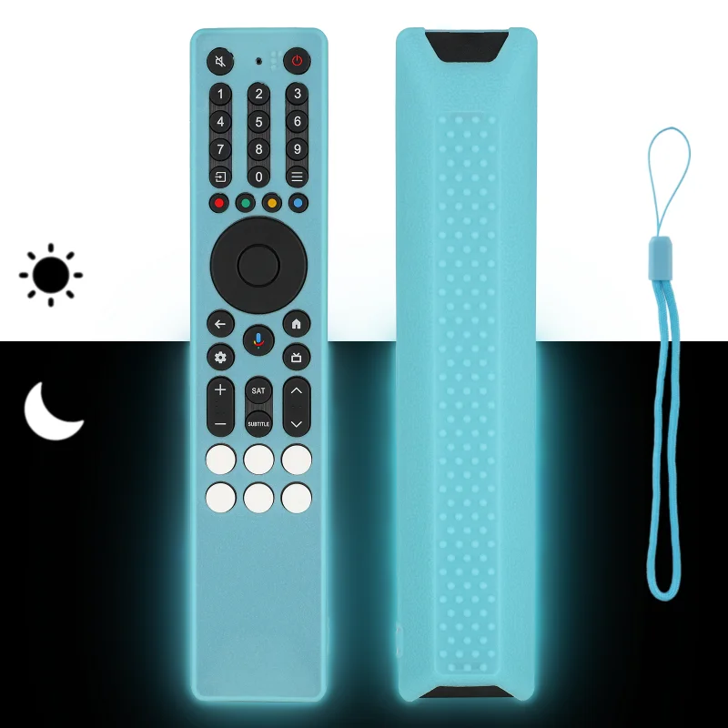 Silicone Remote Control Case For TCL RC833A, RC833A FMB1, RC833A FMB3, RC833A FMB4, RC833A FMB5 TV Remote Shockproof Protective