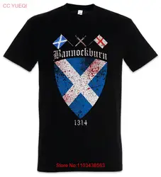 バンノックバーンスコティッシュバトルフラッグTシャツ、スコティッシュバトルフラッグ、ブルースバナー、1314