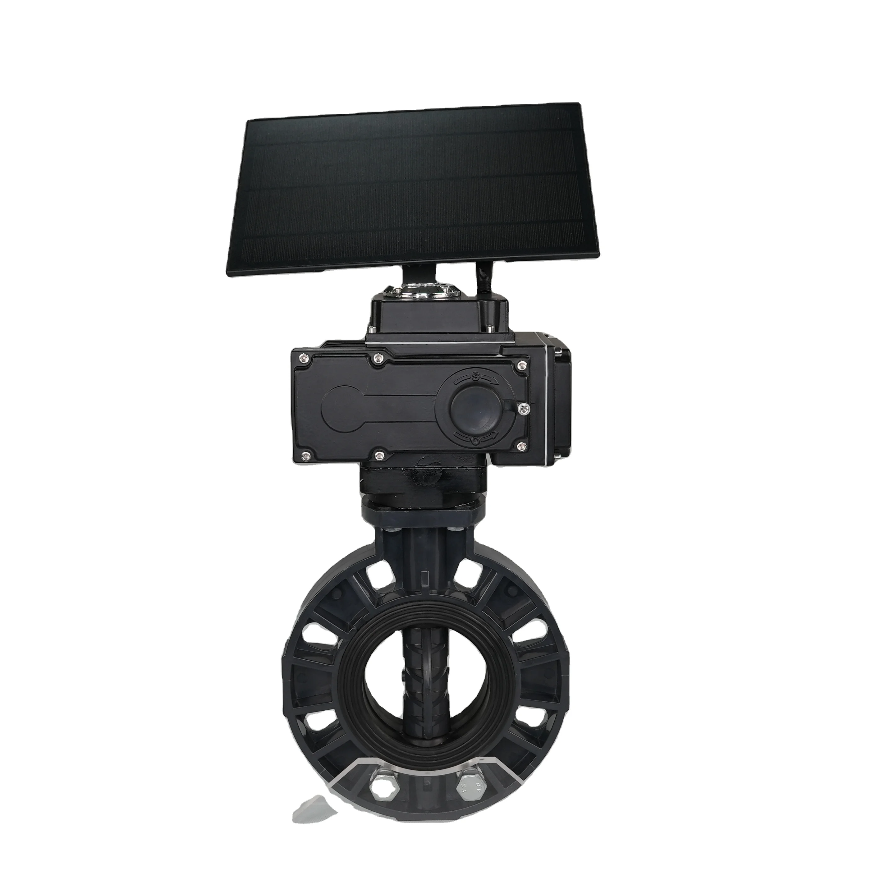 

Solar Electric Valve 4G Wifi Intelligent Wireless Control Agricultural Irrigation Ball Valve butterfly Valve Can Be Customized.