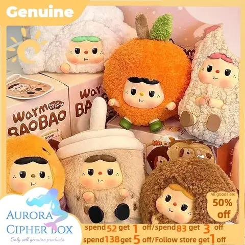 Heyone Original Warm Baobao Fireside Tea Party Series Vinyl Handmade Blind Box Cute Trendy Desktop Decor Mystery Gift Custom Toy