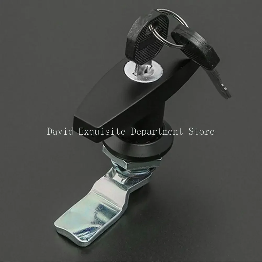 Truck T-handle Lock with Keys Trailer Latch Camper RV Door Replacement Driving Security Electrical Controller Cabinet