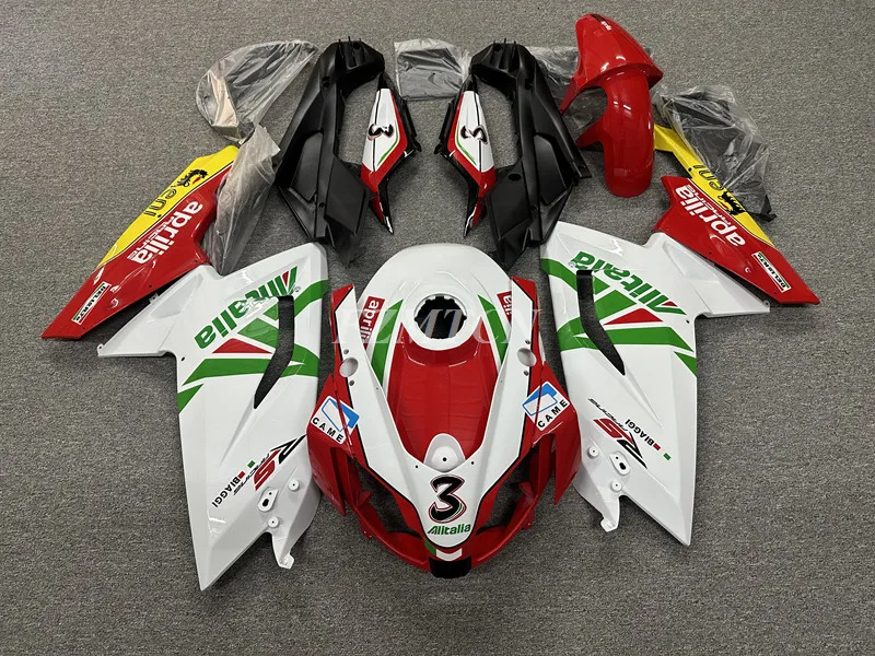 4Gifts New ABS Fairings Kit Fit for Aprilia RS125 RS4 50 125 2006 2007 2008 2009 2010 2011 06 07 08 09 10 11 Bodywork Set Custom