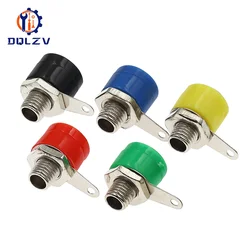 4mm Banana Panel Socket Test Probe Binding Post Nut Plug Jack Connector