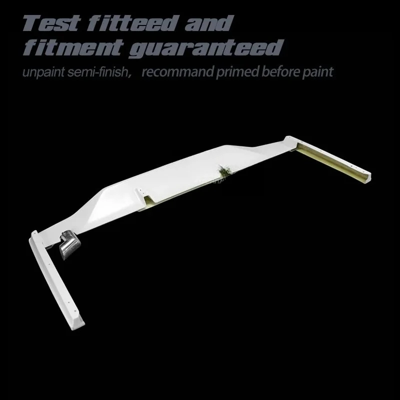 SAAR Compatible with Toyota 30 Series Vellfire AH30 Modification KUL Style Addition Rear Spoiler Lower Lip