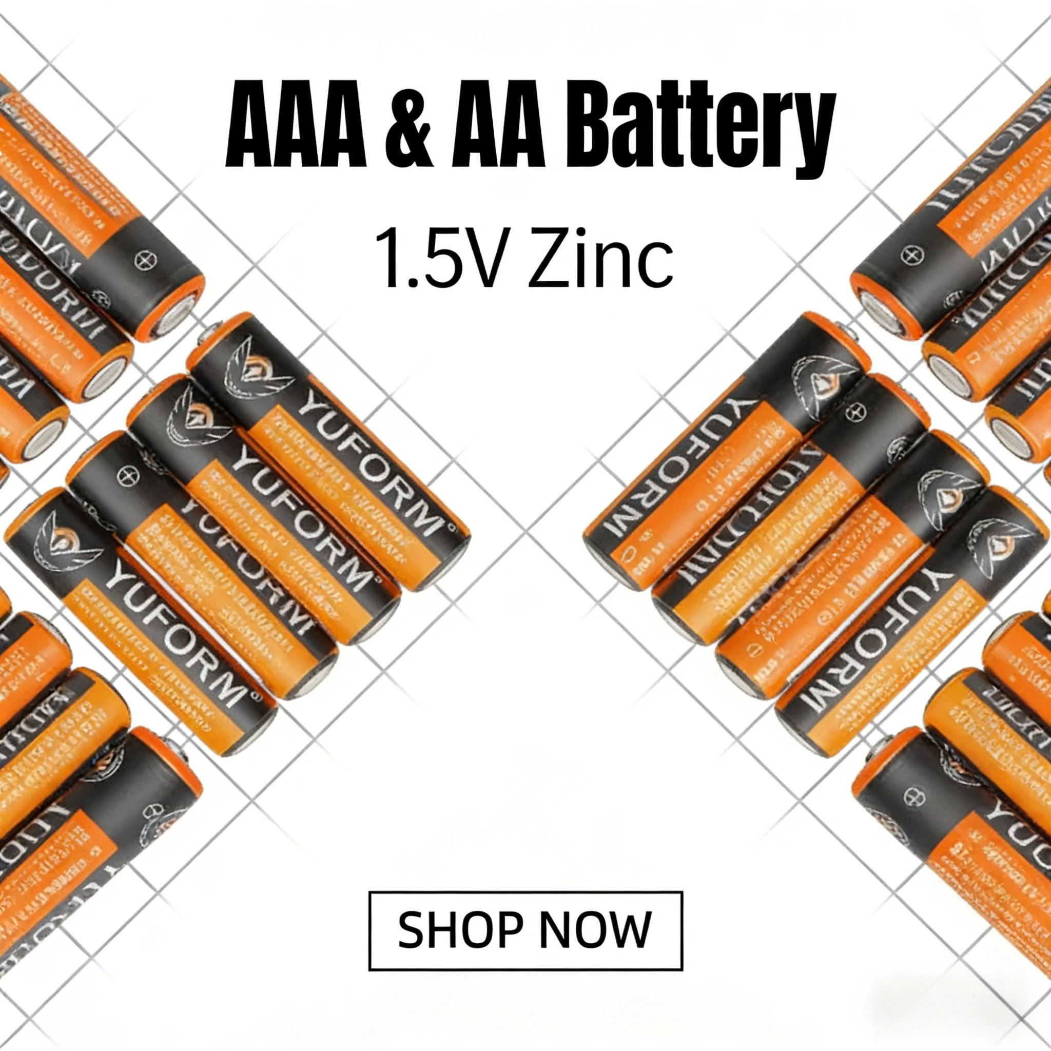 AA AAA Alkaline Batteries 1.5V Super Long Lasting For Mouse Keyboard Toys Flashlight Efficient Energy Batteries