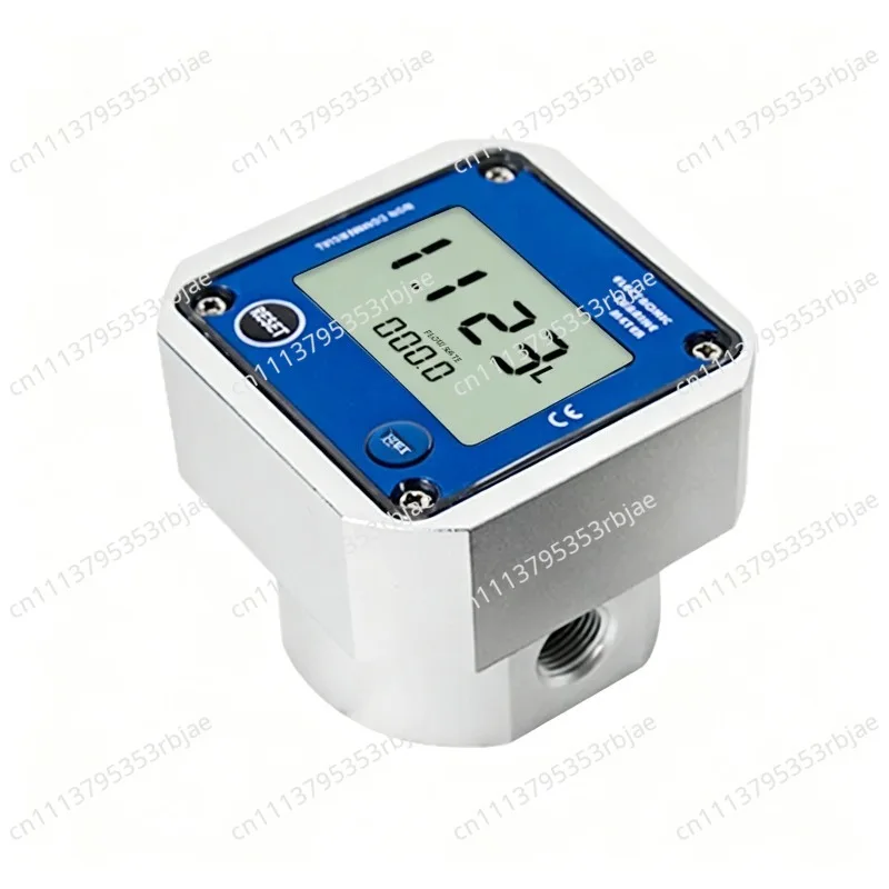 Liquid table chemical belt instantaneous total accumulation high precision, elliptical gear flowmeter 2 points, stainless steel