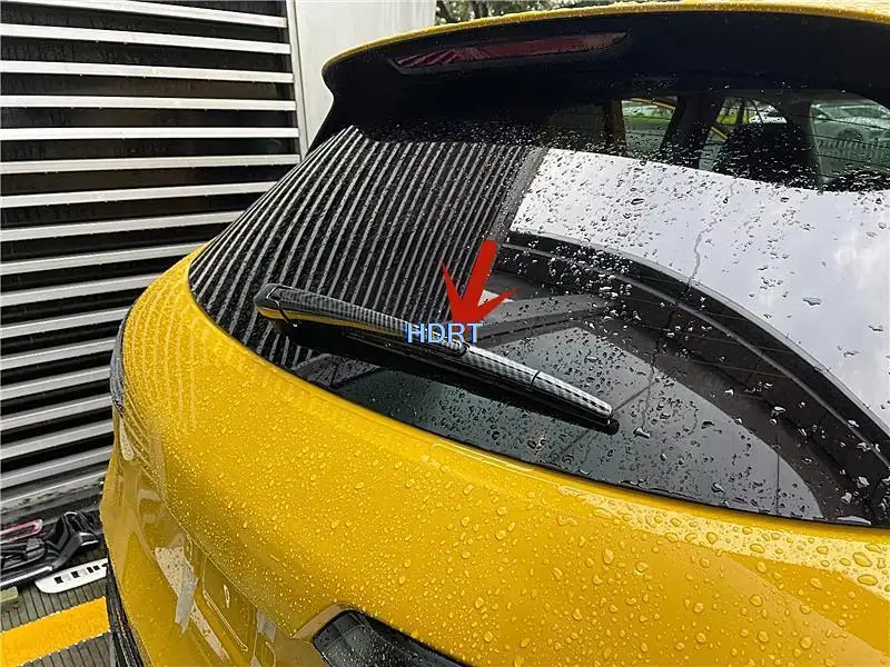 

Для Honda ZR-V ZRV HR-V HRV 2022 + задняя крышка стеклоочистителя из углеродного волокна, отделка, автомобильный Стайлинг, задняя полоса, внешние наклейки, аксессуары