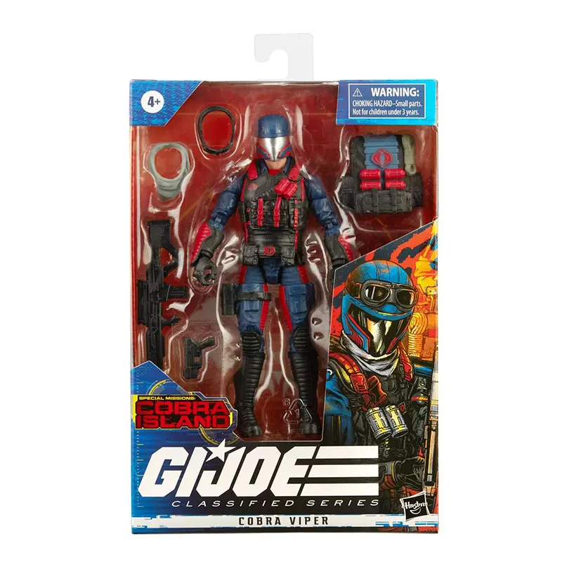 In Stock Original G.I. Joe Classified Series Cobra Viper Target Exclusive Collectible 6-Inch Action Figures Collectible Hobbies