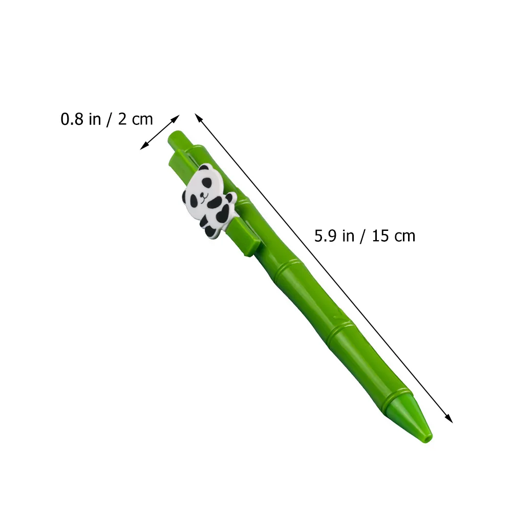 

5 Pcs Panda Gel Pen Cartoon Pens Cute ABS Press Pens for Kids Students Smooth Writing Stationery Gift Animal Pen