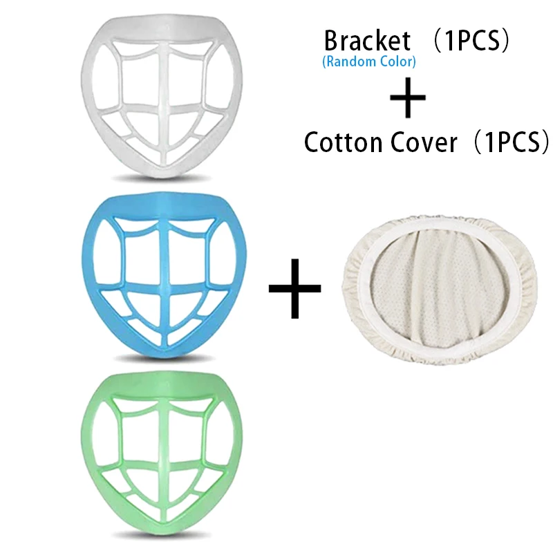 Silicone Mask Inner Support Frame Cool Lipstick Protection Stand for Comfortable Nose Breathing