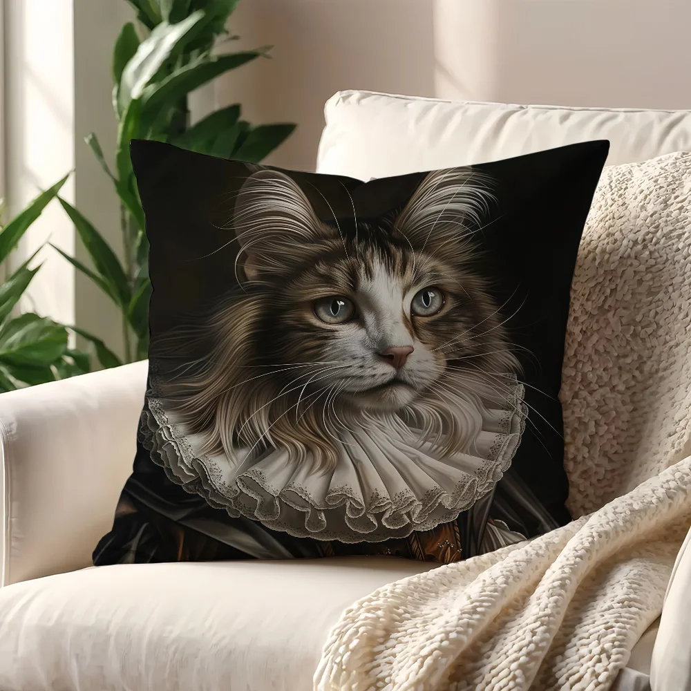 Whimsical Victorian cushion cover Decoration Room Shop Car Best Home Office Coffee Pillow Sofa Printing Nordic Simplicity Hit