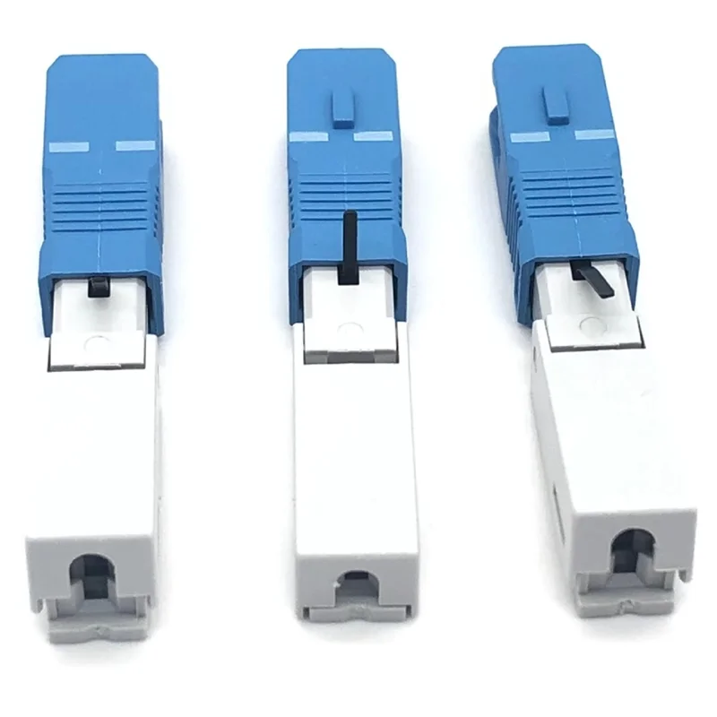 

N33R-волоконный преобразователь SC/UPC в LC/UPC Hybrid, 10 шт., быстрый разъем UPC, новый тип SC, одномодовый адаптер типа SC «папа» на LC «мама»