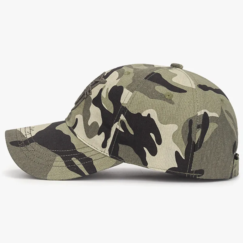 Snapback Cap New Spring Washable Cotton Baseball Caps For Men Women Camouflage Hat Casual Sports Cap Fishing Cap Free Shipping