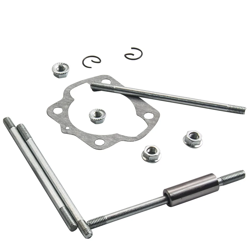 Cylinder Piston Gasket Head Top End Kit w/ Plug for Suzuki Quadrunner LT50 LT 50