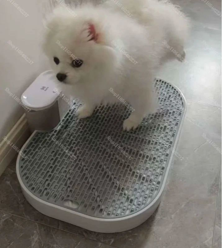 Automatic dog toilet Mesh dog urine pad Indoor pet potty Open removable non-slip pad Design dog toilet