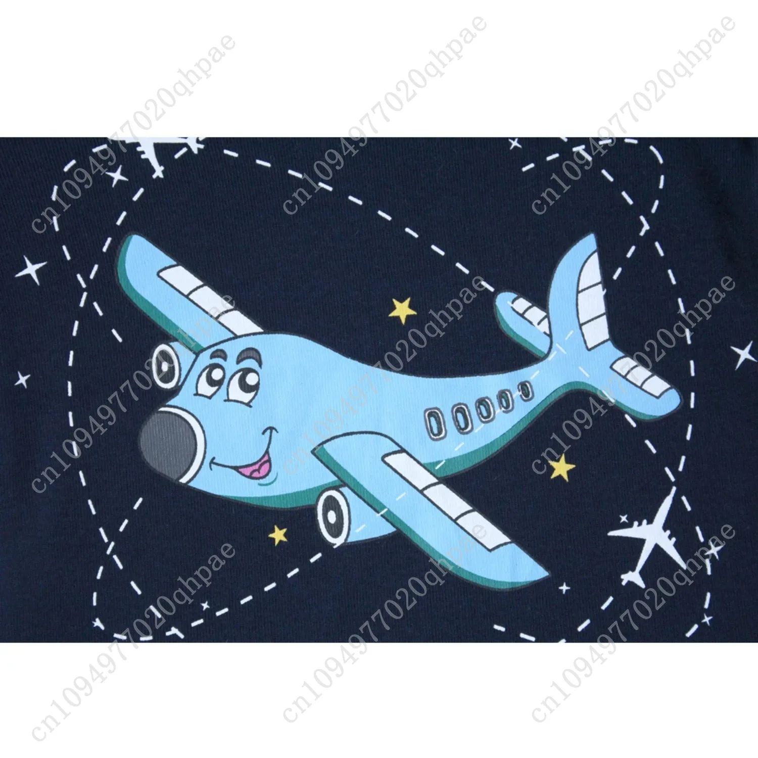 Pigiama da cartone animato per ragazzi Primavera Autunno Manica lunga Pijama Bambini Aereo Moto Pigiama Cotone Baby Homewear Abbigliamento intimo