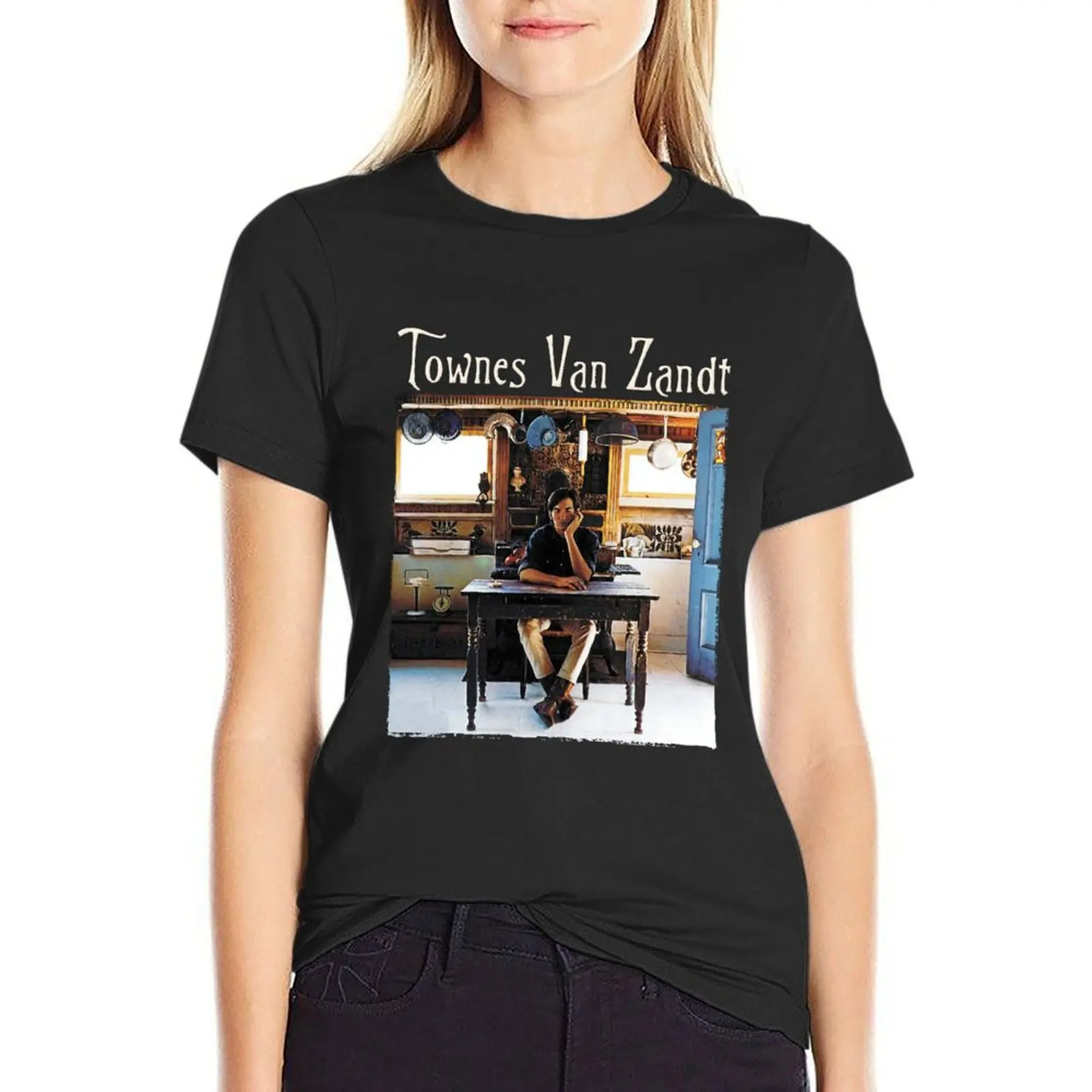 Townes Van Zandt Essential T-Shirt animal prinfor summer clothes tops customs design your own workout t shirts for Women