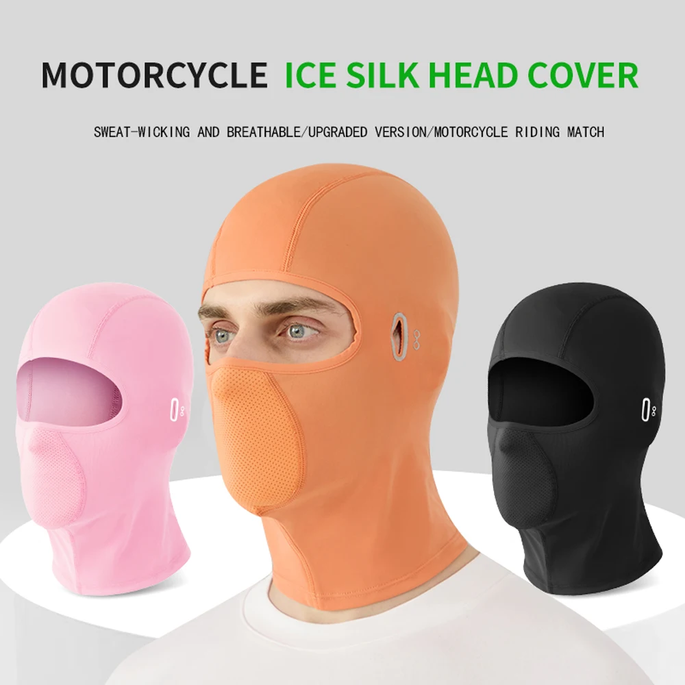 

Outdoor Cycling Sun Protection Face Mask Motorcycle Inner Non-Shift Head Cover Quick Dry Moisture Wicking UV Protection