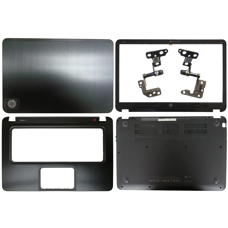 NEW For HP Envy6-1000 Envy 6-1000 Laptop LCD Back Cover/Front Bezel/Hinges/Palmrest/Bottom Case 692382-001 686591-001 686097-001