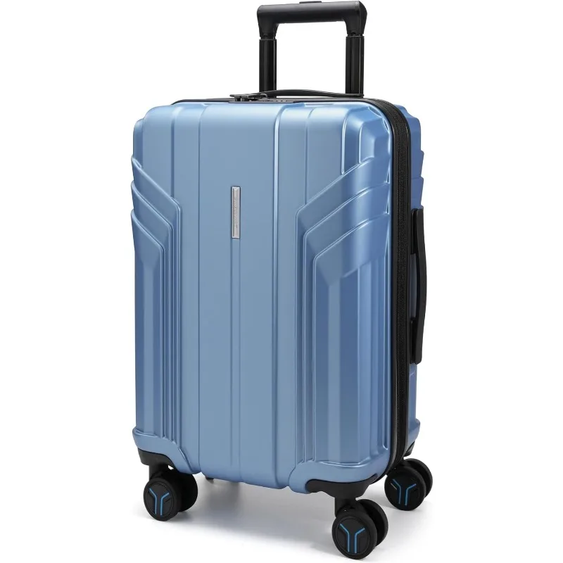 Expandable Carry On Luggage 22x14x9 Airline Approved, 1OO% PC Lightweight Hard Shell Suitcase, 20 Inch Travel Luggage