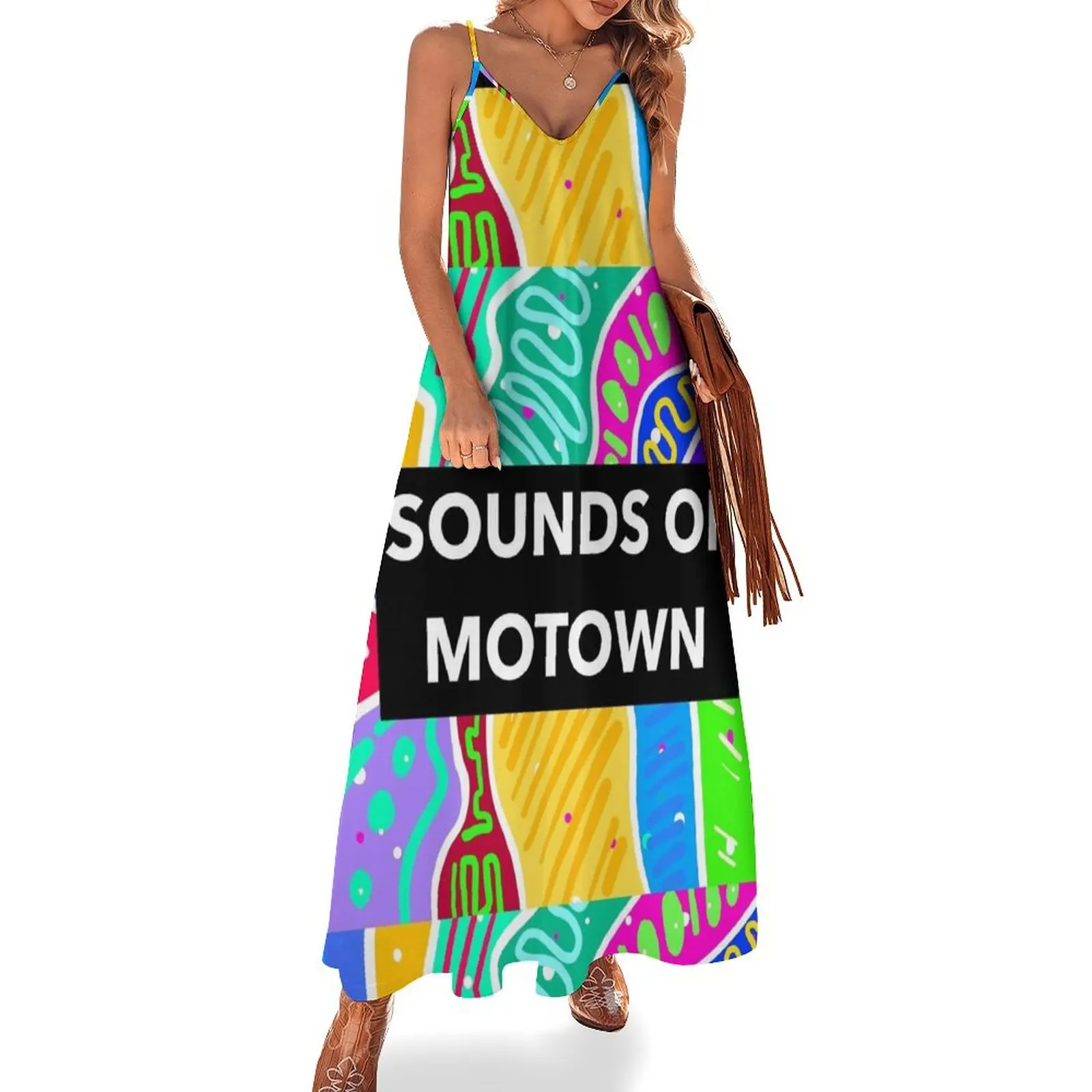 sounds of motown Sleeveless Dress Prom gown luxury dresses summer women's suit