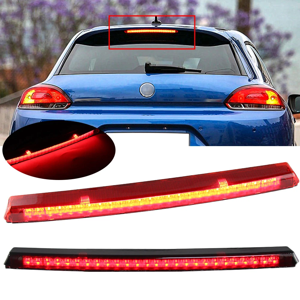 

For VW Polo Mk4 2003-08 Scirocco 2009-2016 Golf Mk5/GTI/R32 05-09 Rear Third Brake Light 3nd Brake Warning Stop Lamp Tail Light