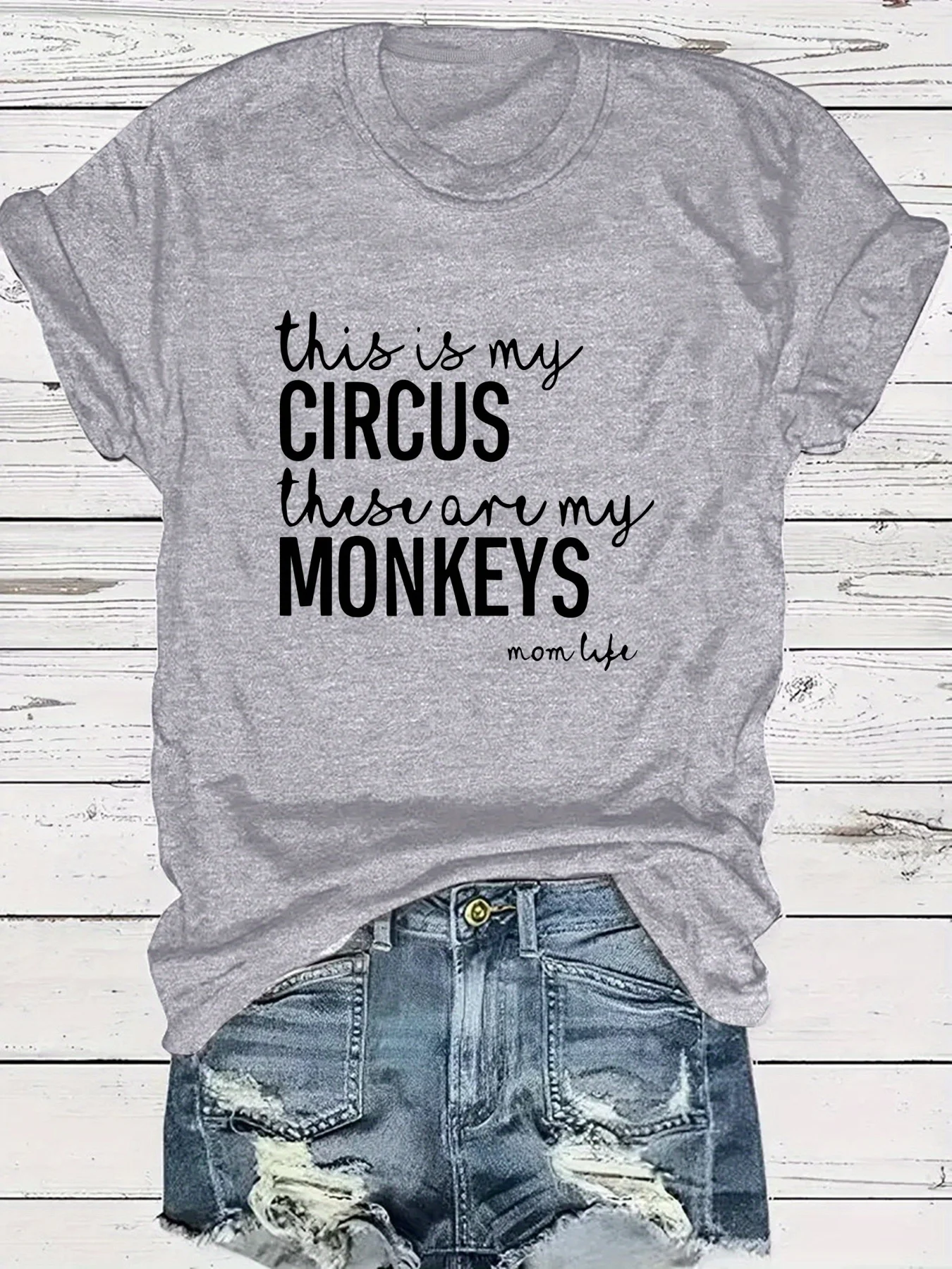 

Модная женская футболка с круглым вырезом и принтом в виде букв, стильная повседневная футболка с графическим рисунком