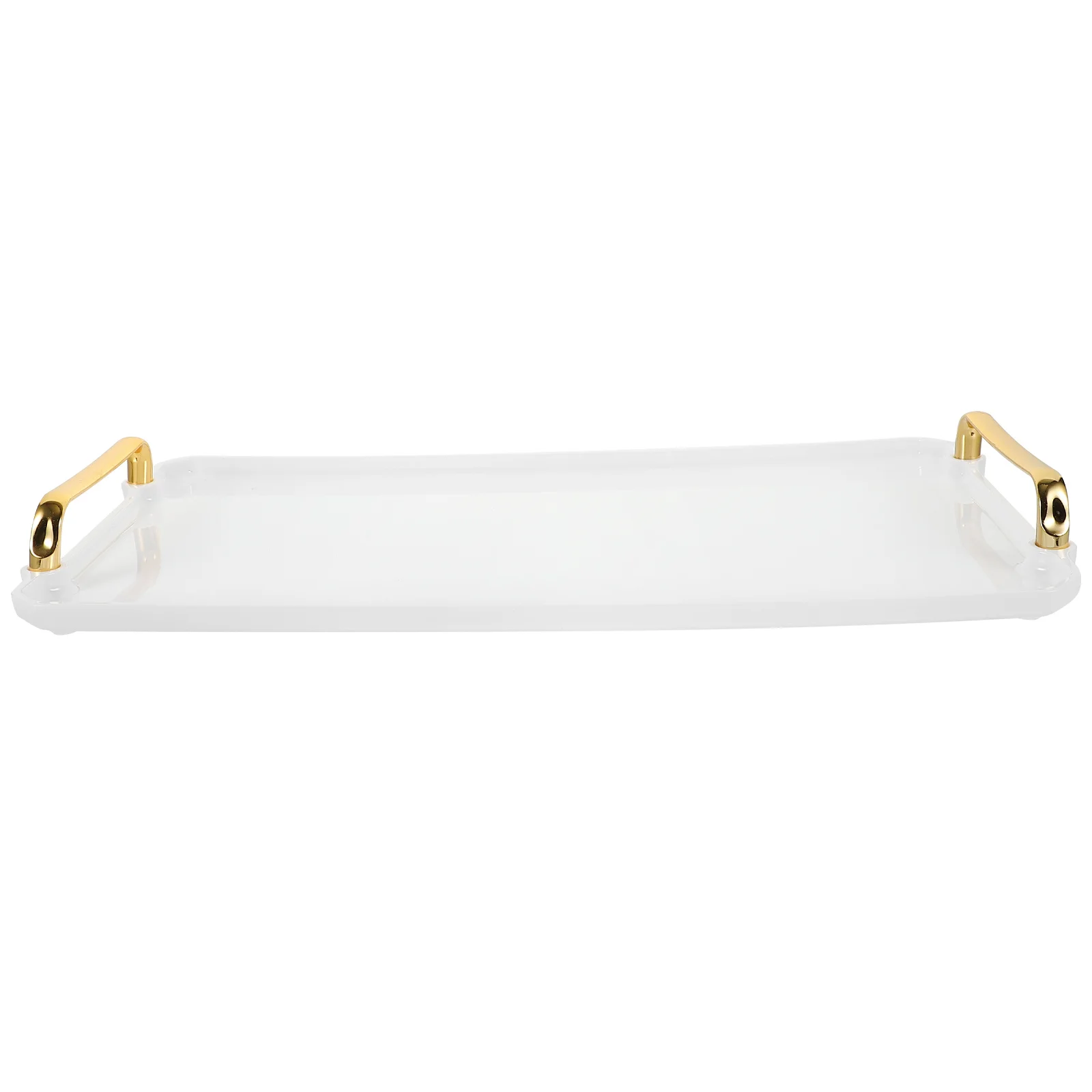 

Rectangular Plastic Tray Multipurpose Food Serving Storage Tray for Home Kitchen Office Dessert Fruit Plastic Plate Decor