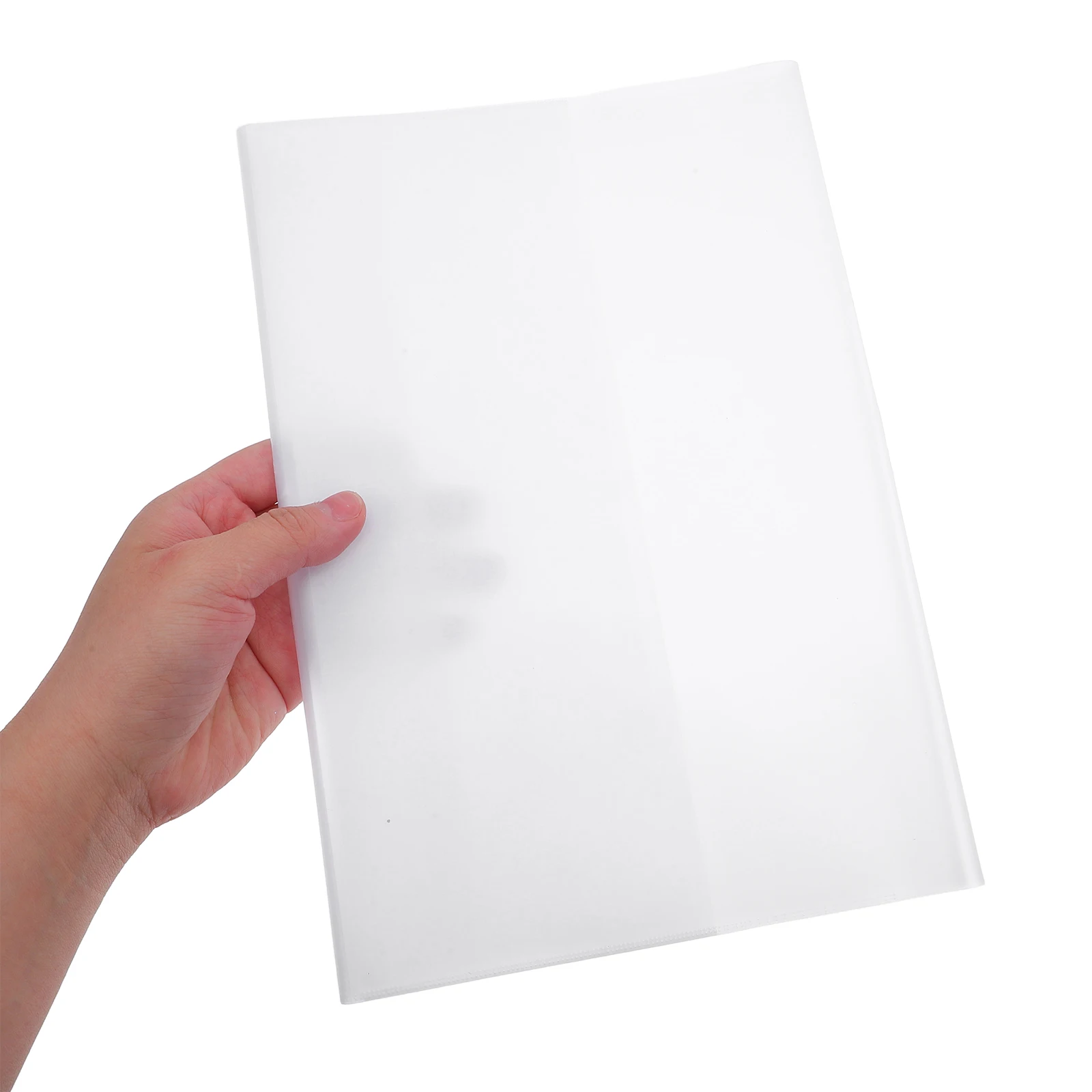 

5Pcs Transparent Waterproof Plastic Book Covers Protective Film Clear School Notebook Exercise Book Cover Protective Cover