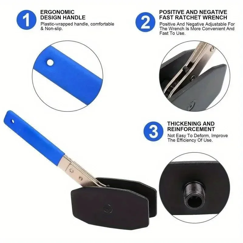 Car Ratchet Brake Piston Caliper Spreader Tool Steel Press Single Twin Quad Separator Pad Disc Brake Caliper Repair Tools