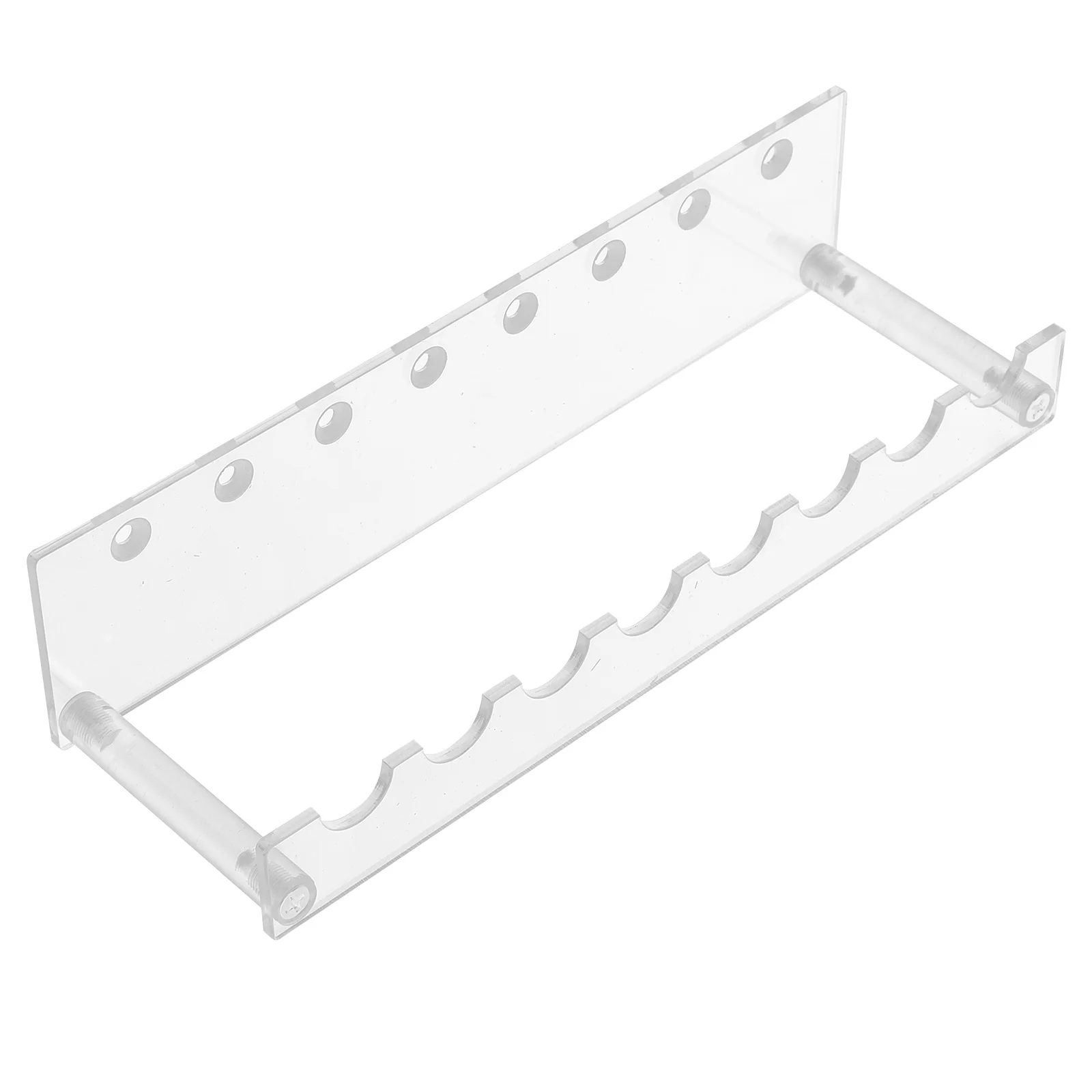 

1Set Acrylic Pen Holder Stand Multi-Slot Organizer Storage Rack for Pencil Makeup Brushes Desk Organizer Pen Display Stand