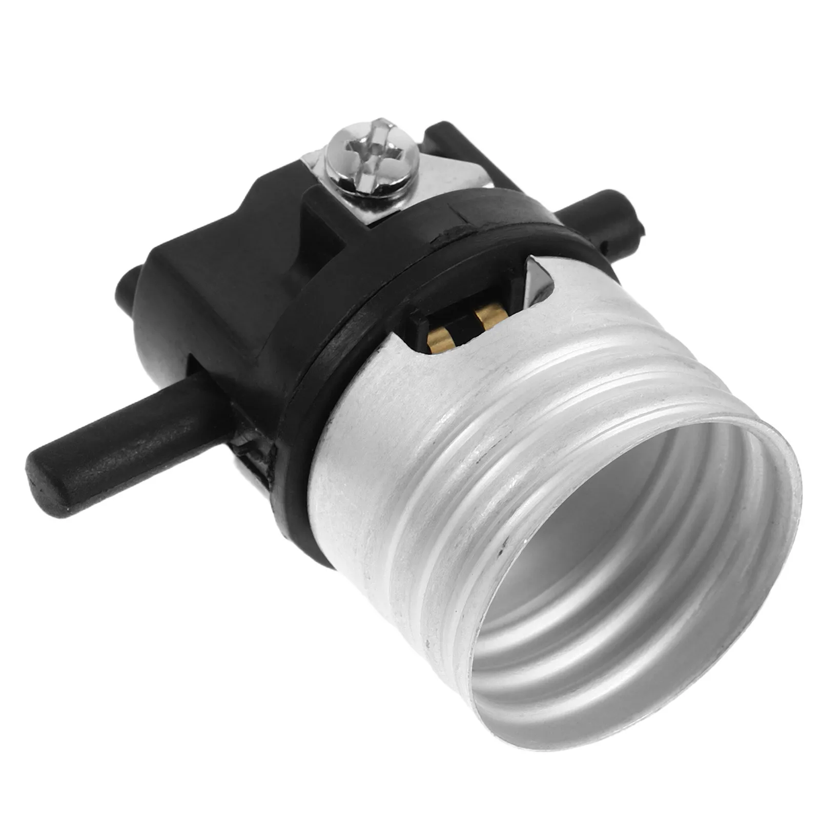 

Сменный патрон E26 со встроенным выключателем для ламп накаливания и светодиодных ламп для дома, офиса, мастерской