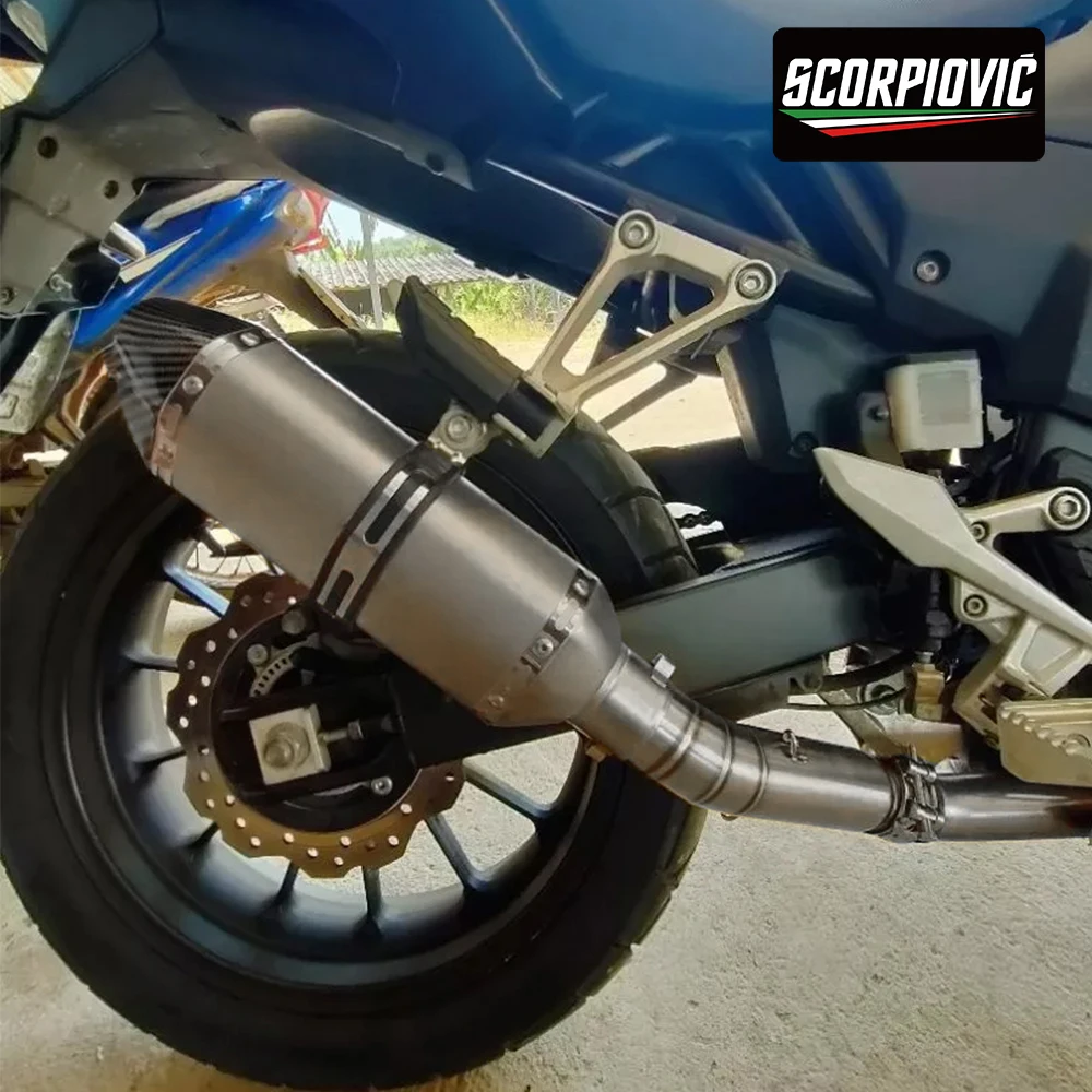 FOR CB1300 (2003‑2013) / FZS600 FAZER (1998‑2003) Motorcycle Exhaust Manifold Connection 51mm Escape System