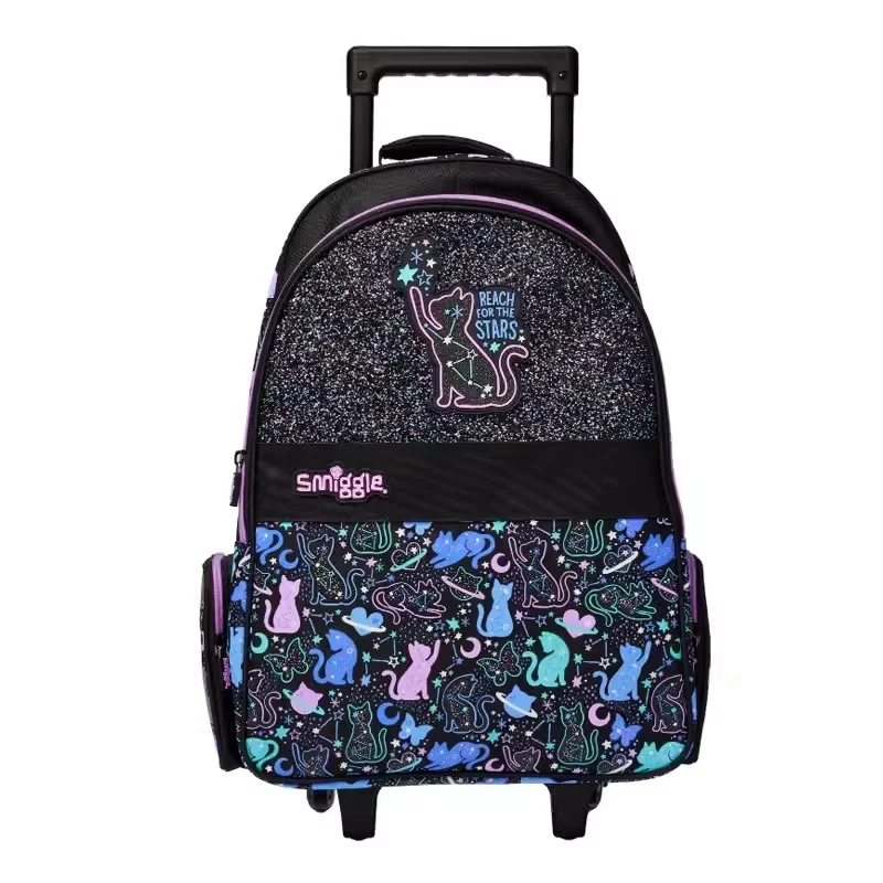 New Arrival Australia Original Smiggle Children Schoolbag Female Cute Wysokiej jakości plecak Star Cat Piórnik Kubek na wodę Prezenty