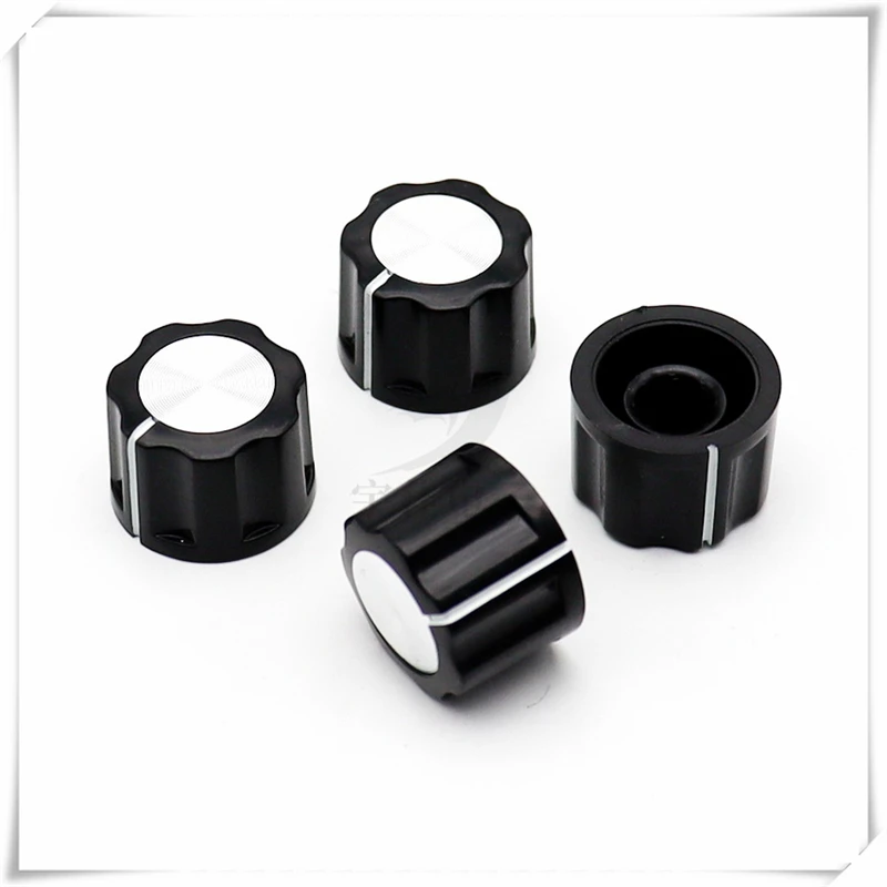 5PCS 16×12 Plastic Knob Cap Potentiometer Knob Cap Power Amplifier Volume Knob Cap Electronic Equipment Switch Cap